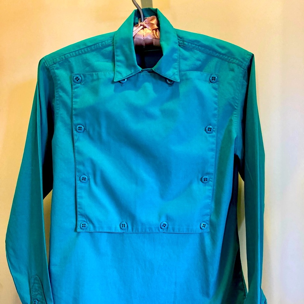 Rare Vintage 70s Ralph Lauren Western Bib Shirt